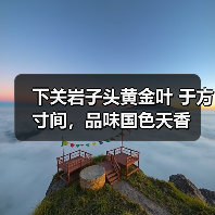下关岩子头黄金叶 于方寸间，品味国色天香（图2）
