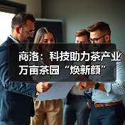 商洛:科技助力茶产业 万亩茶园“焕新颜”(图1) 商洛:科技助力茶产业 万亩茶园“焕新颜”(图1)