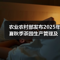农业农村部发布2025年夏秋季茶园生产管理及防灾减灾技术指导意见(图4) 农业农村部发布2025年夏秋季茶园生产管理及防灾减灾技术指导意见(图4)