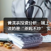 普洱茶投资分析:嘴上说的是“茶喝不炒” 实际却是“茶炒不喝”(图2) 普洱茶投资分析:嘴上说的是“茶喝不炒” 实际却是“茶炒不喝”(图2)