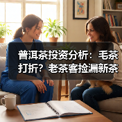 普洱茶投资分析：毛茶打折？老茶客捡漏新茶客踩雷！（图2）