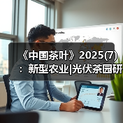 《中国茶叶》2025(7)：新型农业|光伏茶园研究；长期难题|低产低效茶园改造研究；年度进展 乌龙茶品质与加工技术（图2）