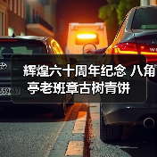 辉煌六十周年纪念 八角亭老班章古树青饼(图2) 辉煌六十周年纪念 八角亭老班章古树青饼(图2)