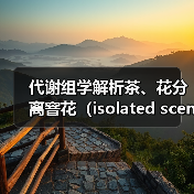 代谢组学解析茶、花分离窨花(isolated scenting)对碎绿茶滋味的影响(图2) 代谢组学解析茶、花分离窨花(isolated scenting)对碎绿茶滋味的影响(图2)