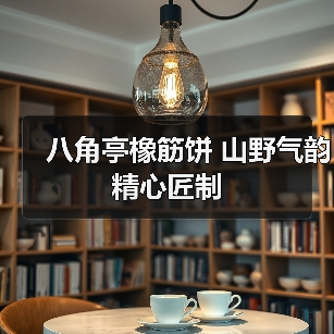 八角亭橡筋饼 山野气韵 精心匠制（图1）