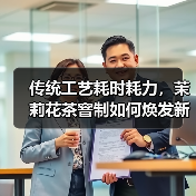 传统工艺耗时耗力,茉莉花茶窨制如何焕发新生?(图1) 传统工艺耗时耗力,茉莉花茶窨制如何焕发新生?(图1)