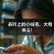茶叶上的小绒毛，大有来头!（图1）