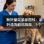 秋叶堂花茶茶百科：茶叶选购避坑指南，5个核心方法让你不再踩坑（图4）