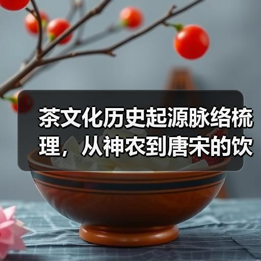 茶文化历史起源脉络梳理，从神农到唐宋的饮