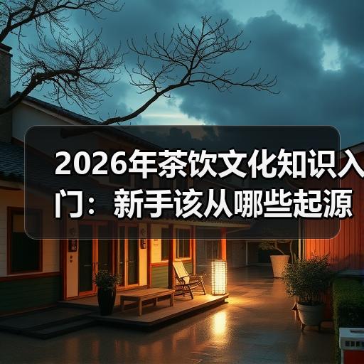 2026年茶饮文化知识入门:新手该从哪些