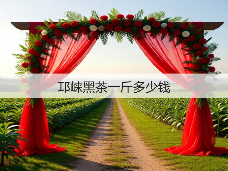 邛崃黑茶一斤多少钱(图2)