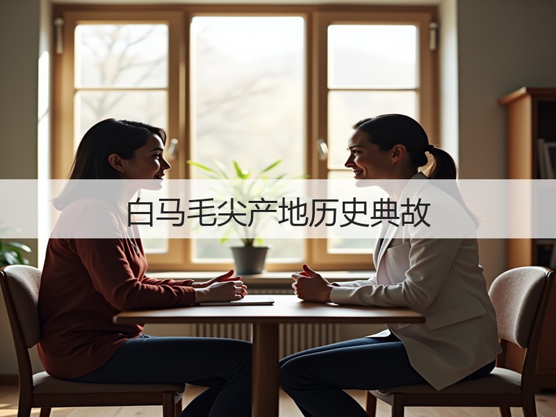 白马毛尖产地历史典故(图2)