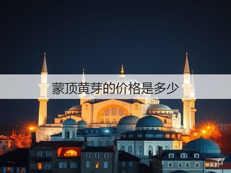 蒙顶黄芽的价格是多少(图3) 蒙顶黄芽的价格是多少(图3)
