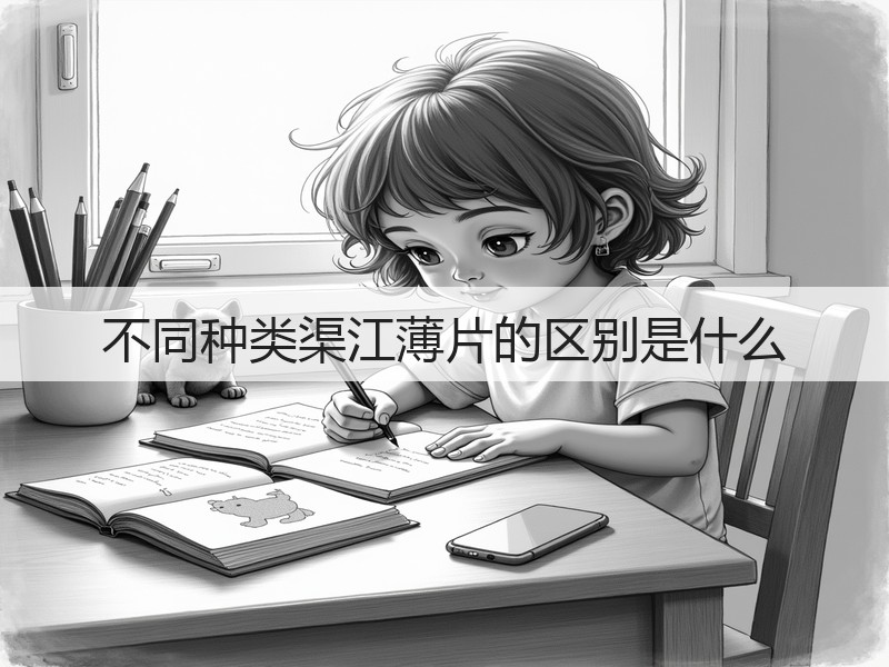 不同种类渠江薄片的区别是什么(图2)