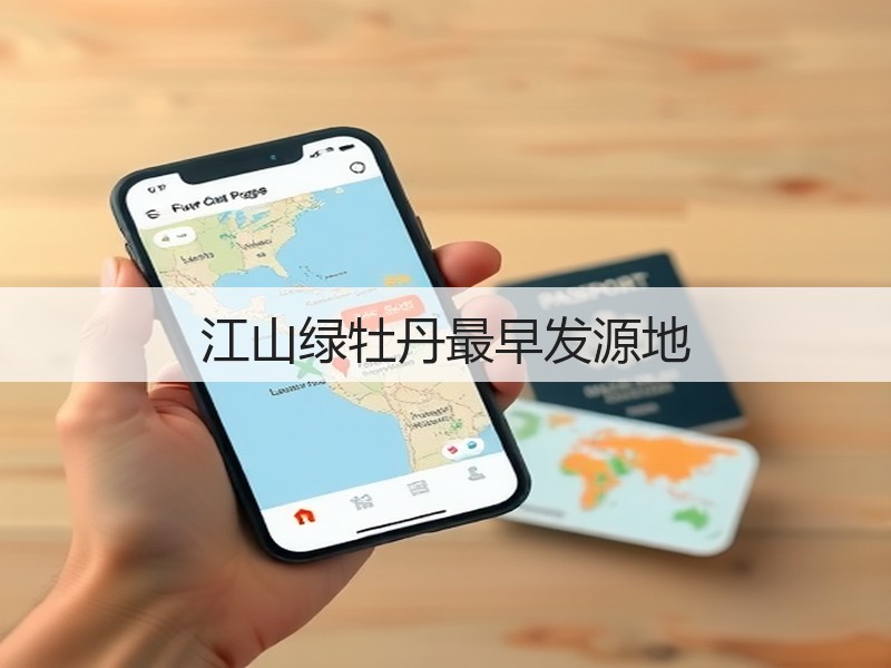 江山绿牡丹最早发源地(图2)