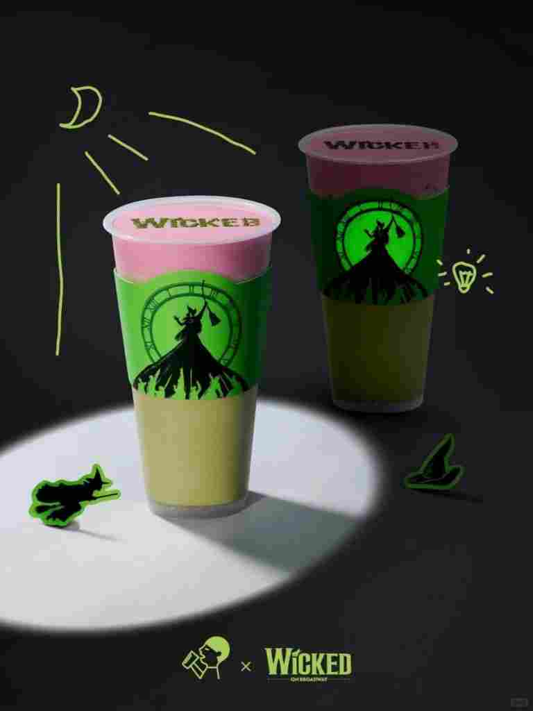 喜茶x《WICKED》联名限定，网友喊话