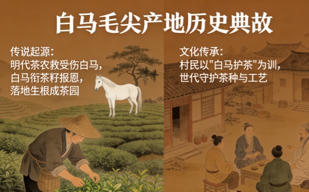 白马毛尖产地历史典故